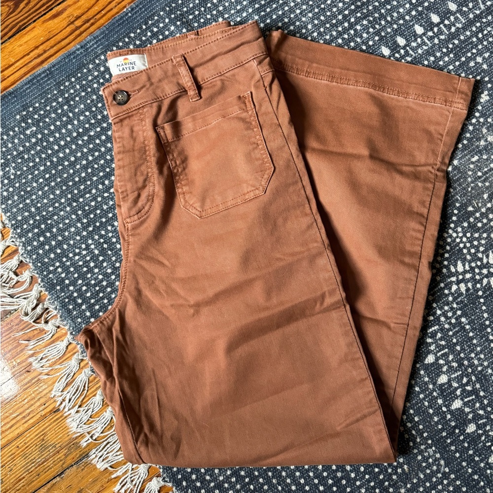 Marine Layer Bridget Pant in baked clay